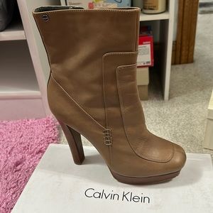 Calvin Klein Brenna Calf Boots